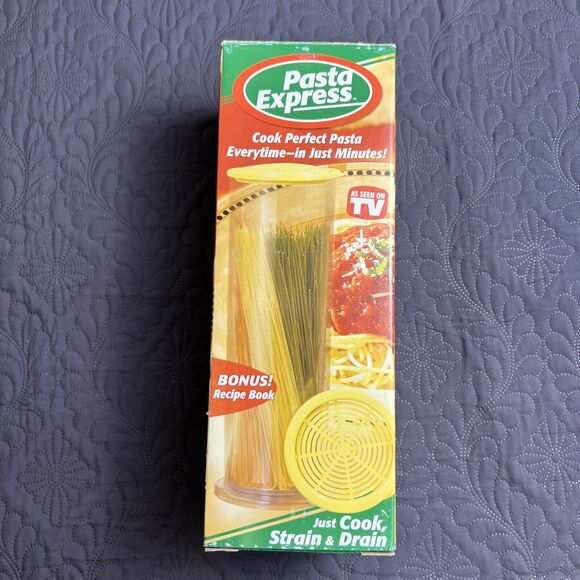 Pasta Express Cooker Pasta Maker Container Fast Easy As Seen On TV Vintage 2005 - Picture 4 of 9